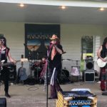 Rockhouse performing at outside venue